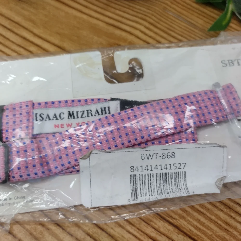 Isaac Mizrahi Boys' Silk Print Bowtie, Multi, One Size